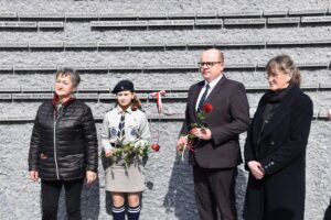 Uroczystości w Markowej z udziałem Wójta Gminy Gać podczas Narodowego Dnia Pamięci Polaków ratujących Żydów