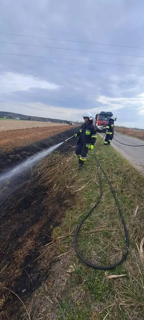 Dwa Pożary Traw Jednego Dnia W Rudce. Interweniowali Strażacy