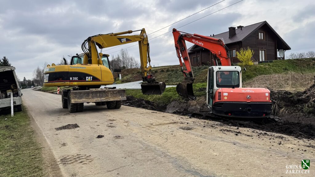 Miliony Na Drogi W Maćkówce. Ruszyła Przebudowa 3 Km Trasy Na &Quot;Potoku&Quot; I &Quot;Pętli&Quot;