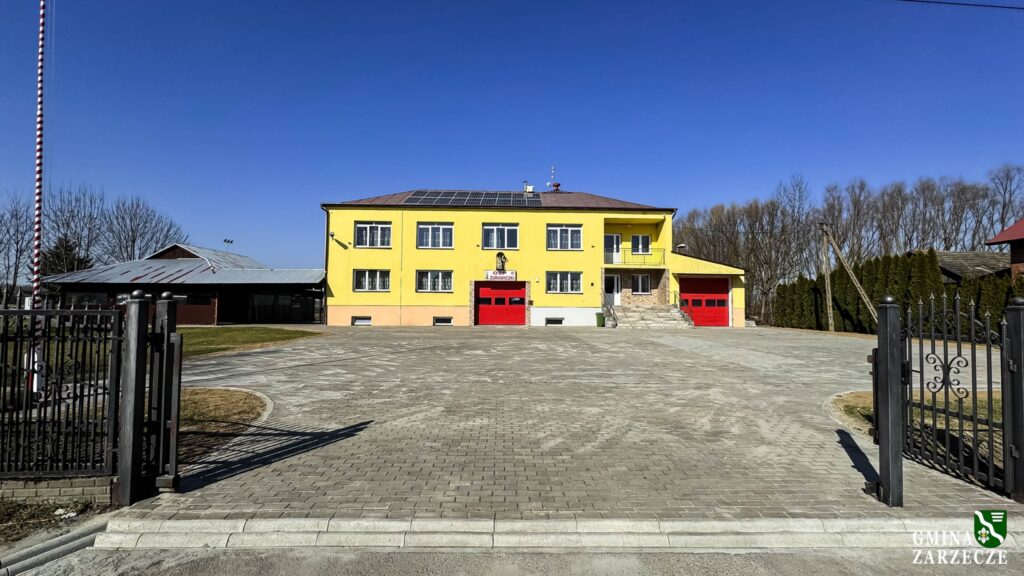 Większy Parking Przy Remizie W Żurawiczkach. Gmina Zarzecze Zakończyła Ważną Inwestycję