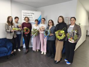 CUS Adamówka z wizytą wielkanocną u mieszkańców