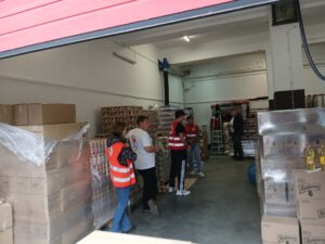 rozdawanie żywności w Gaci 2026