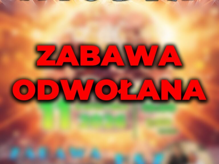 Zabawa taneczna w Przeworsku odwołana