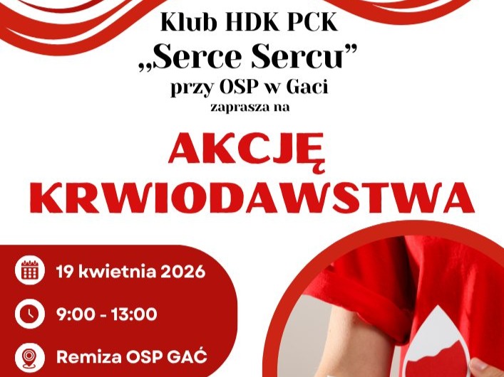Akcja krwiodawcza w Gaci