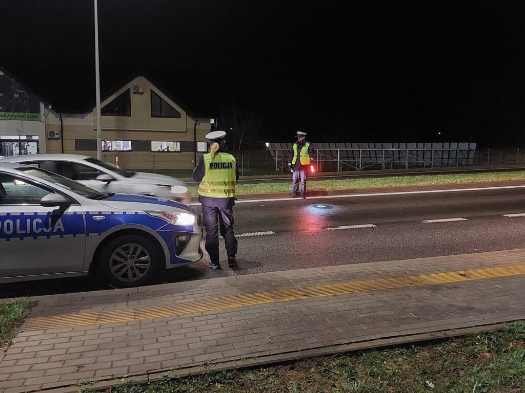 Policja kontroluje trzeźwość