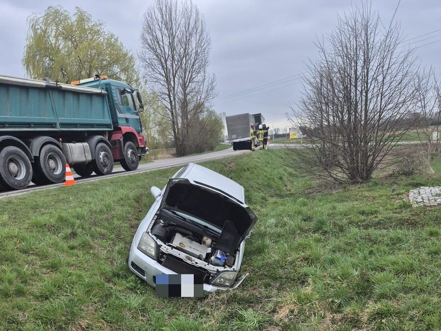Niedostosowanie Prędkości Przyczyną Zdarzenia Drogowego W Sieniawie