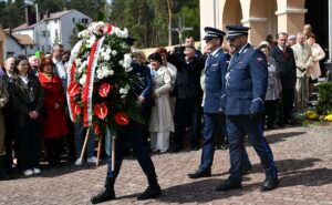 Uroczystość upamiętniająca ofiary Zbrodni Katyńskiej z 1940 roku