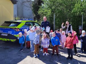 Przedszkolaki odwiedziły przeworski policjantów