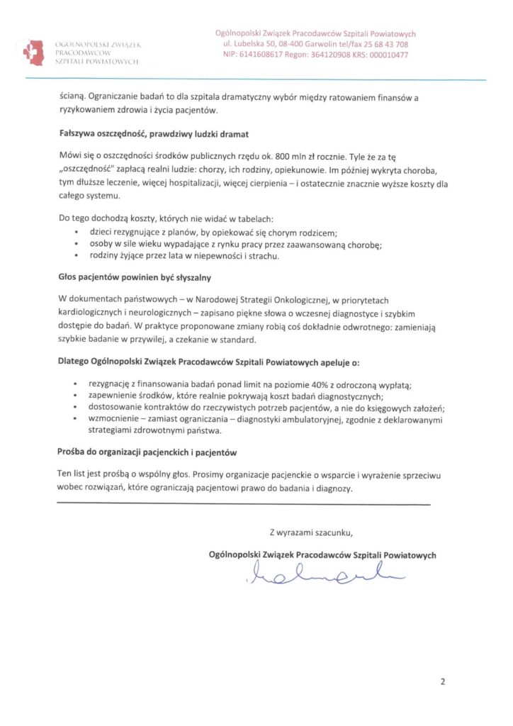 Czy Diagnostyka W Przeworsku Stanie Się Luksusem? Spzoz Alarmuje W Sprawie Finansowania Badań