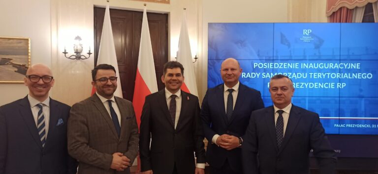 Wójt Gminy Przeworsk Daniel Krawiec wziął udział w posiedzeniu inauguracyjnym Rady Samorządu Terytorialnego przy Prezydencie RP
