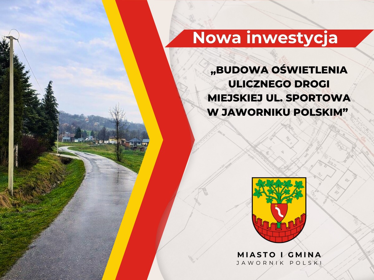 Nowa Inwestycja Budowy Oświetlenia Jawornik Polski