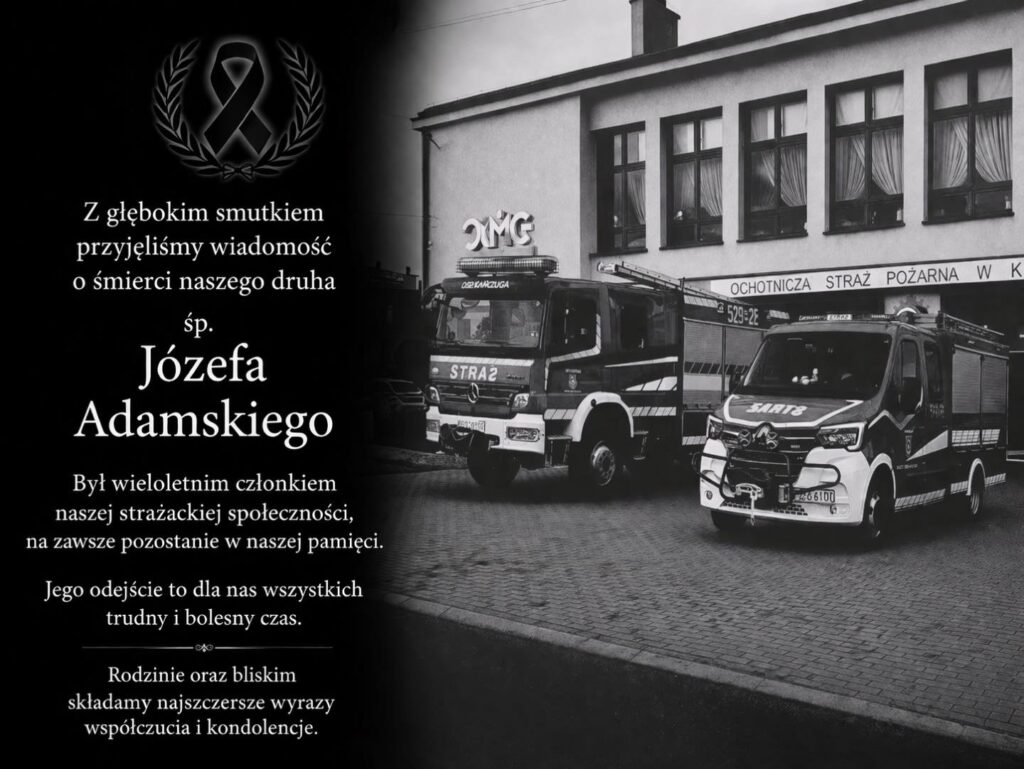 Odszedł druh Józef Adamski z OSP Kańczuga