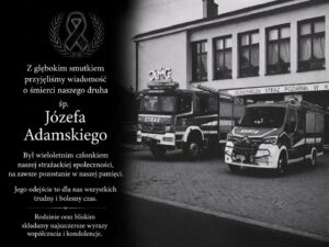 Odszedł druh Józef Adamski z OSP Kańczuga