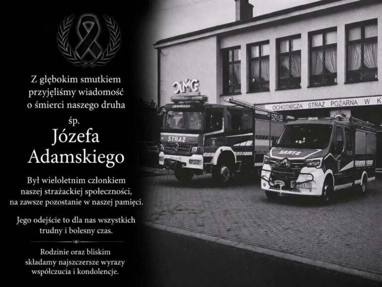Odszedł druh Józef Adamski z OSP Kańczuga
