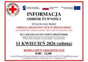 Odbiór żywności w gminie Przeworsk
