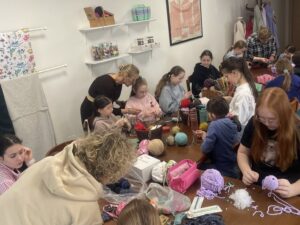 Szydełkowanie w przeworskiej bibliotece