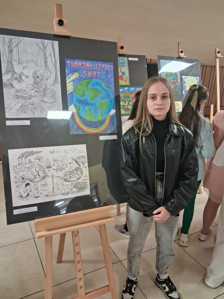 Rozstrzygnięcie Konkursu Plastycznego Na Dzień Ziemi W Przeworsku. Sukces Uczennic Zsz
