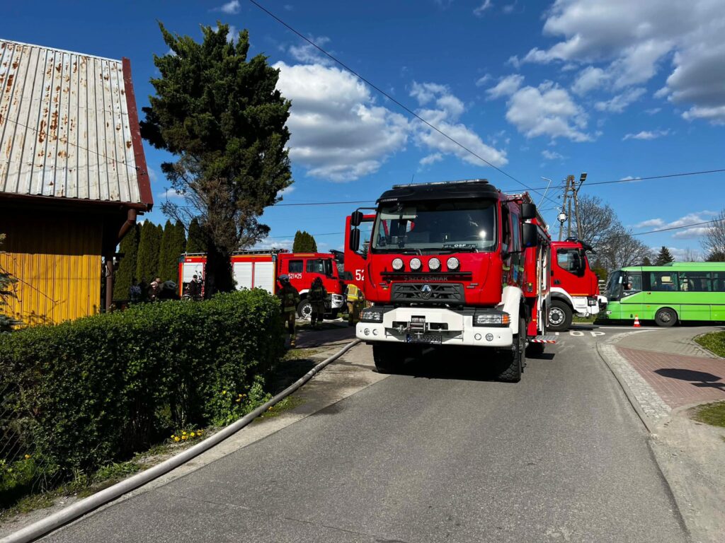 Pożar Domu W Urzejowicach. Strażacy Interweniowali W Środowe Popołudnie