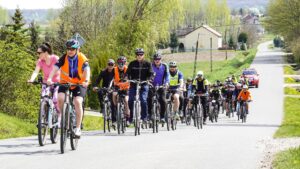 Wiosenny rajd rowerowy w Zarzeczu