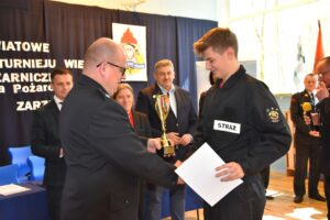 Gabriel Drozd z Gaci najlepszy w powiecie. Sukces w turnieju wiedzy pożarniczej