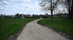 Drogowcy pracują w Gorzycach