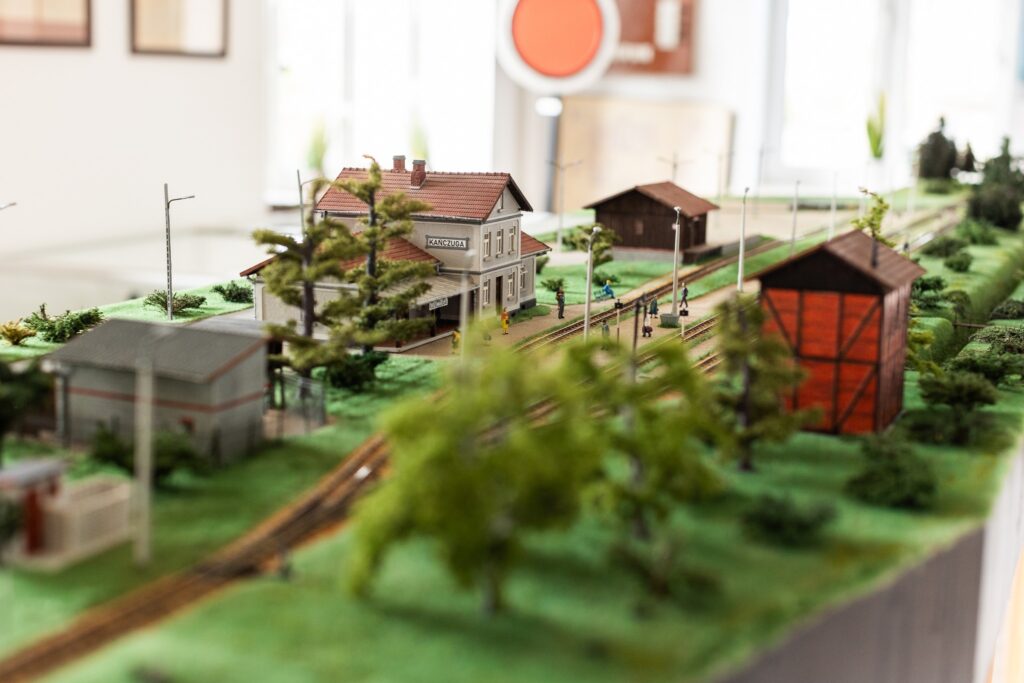 Makieta Stacji Wąskotorówki W Przeworsku