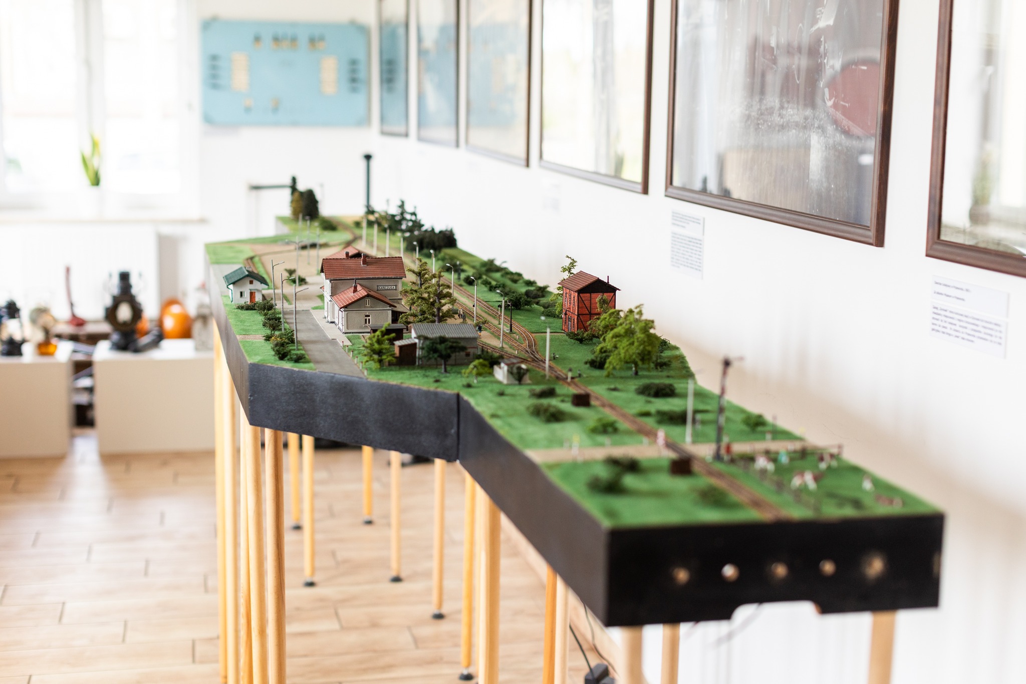 Makieta Stacji Wąskotor&oacute;wki W Przeworsku