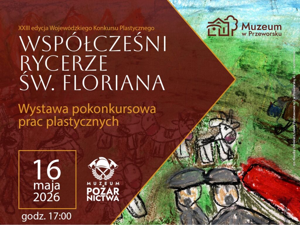 Strażacy w oczach dzieci. Zobacz niezwykłą wystawę w przeworskim Muzeum Pożarnictwa