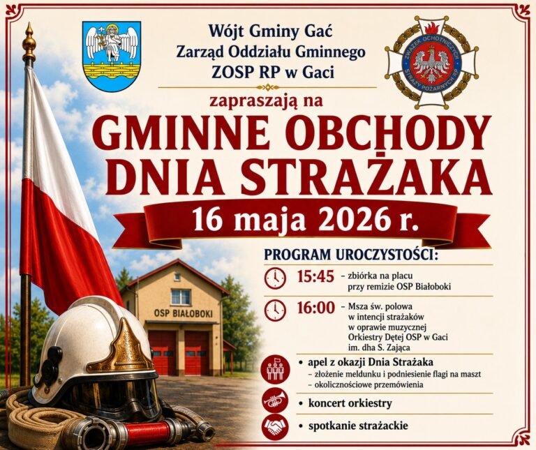 Święto druhów w gminie Gać