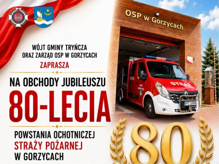 Obchody 80-lecia Ochotniczej Straży Pożarnej w Gorzycach