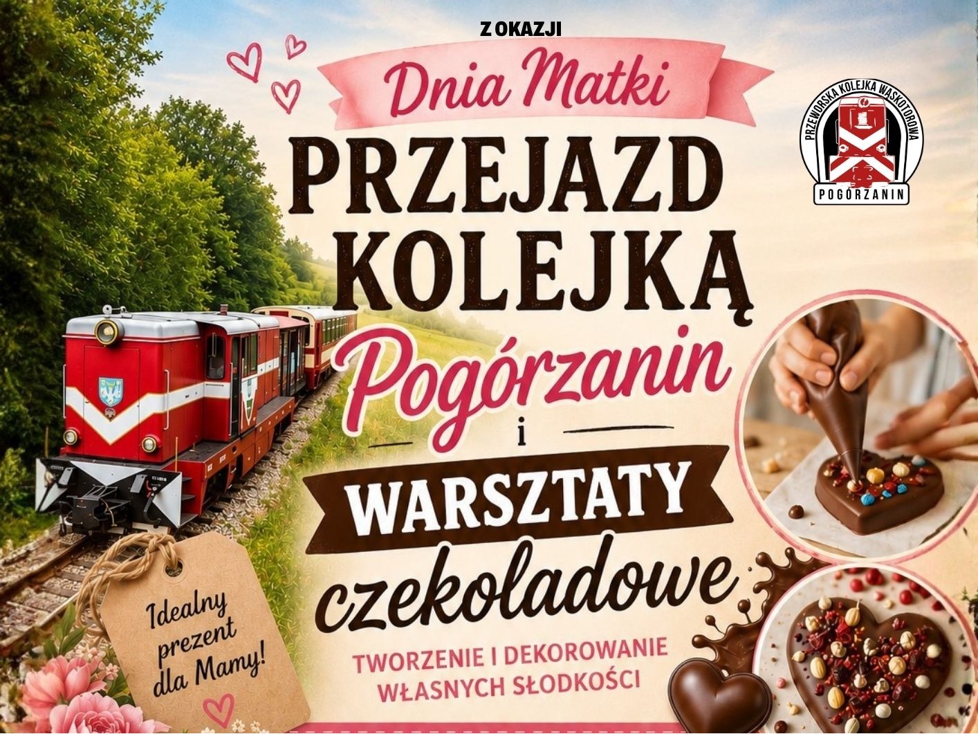 Lokalna Gazeta Internetowa 8 Słodki Dzień Mamy Na Torach! „Pogórzanin” Zaprasza