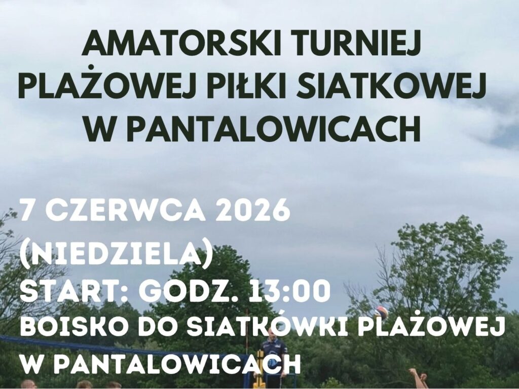 Turniej piłki plażowej w Pantalowicach