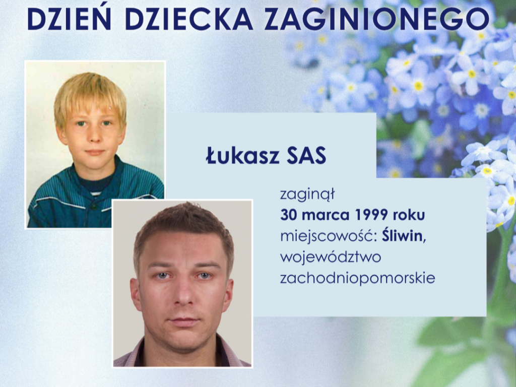 #zaginioneNIEzapomniane - Łukasz, mama nadal czeka