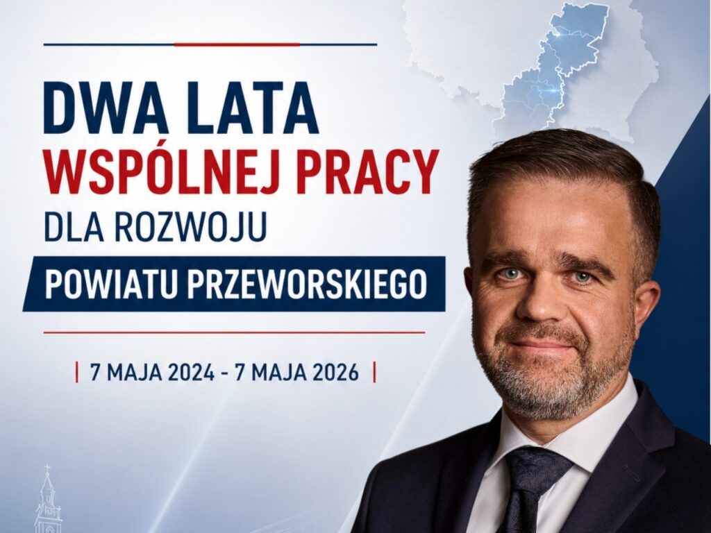 Starosta Dariusz Łapa podsumowuje dwa lata pracy