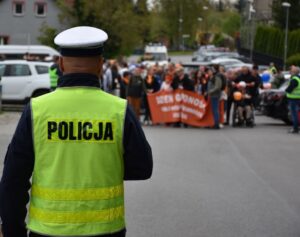 Utrudnienia w ruchu drogowym w Jarosławiu