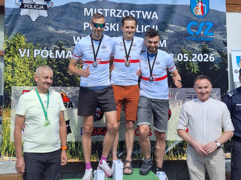 Sukces leżajskiego policjanta! Sierżant sztabowy Bartosz Ceberak Mistrzem Polski Policji w Biegu Górskim!