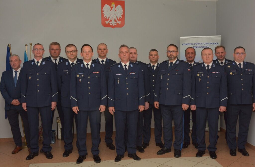 Uroczyste pożegnanie I Zastępcy Komendanta Powiatowego Policji w Przeworsku