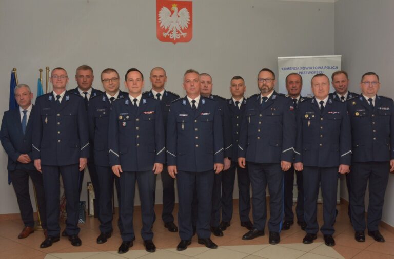 Uroczyste pożegnanie I Zastępcy Komendanta Powiatowego Policji w Przeworsku
