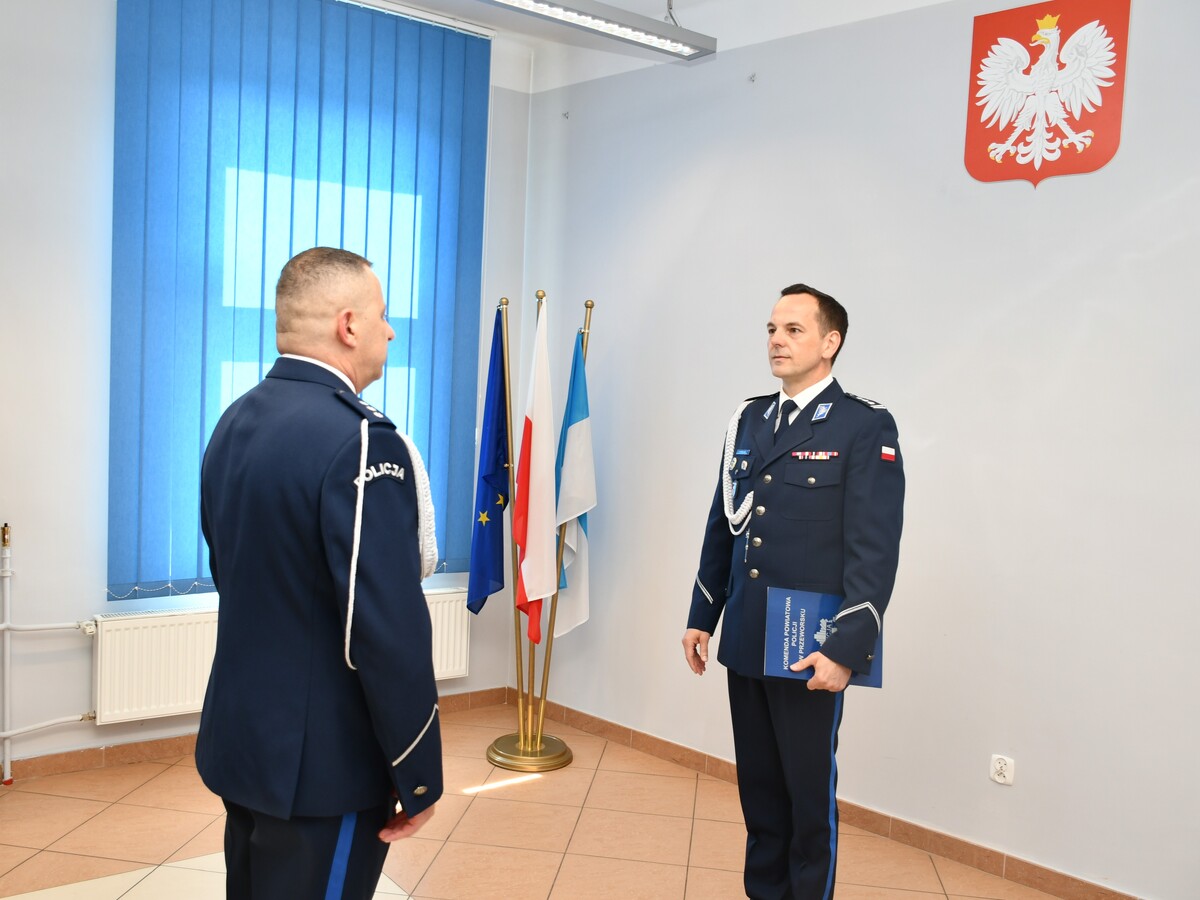 Wprowadzenie I Zastępcy Komendanta Powiatowego Policji W Przeworsku