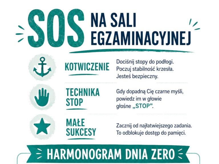 Kotwicz stopy, mów STOP. Egzamin bez paniki to możliwe!