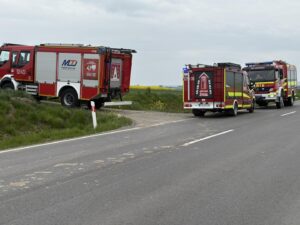 OSP Kańczuga w terenie
