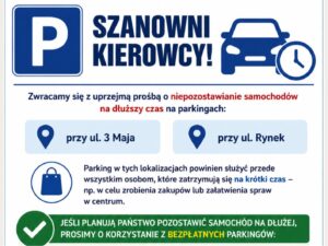 Parkowanie w centrum Kańczugi