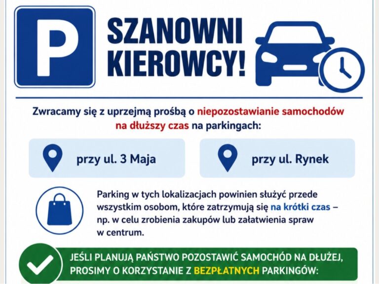 Parkowanie w centrum Kańczugi