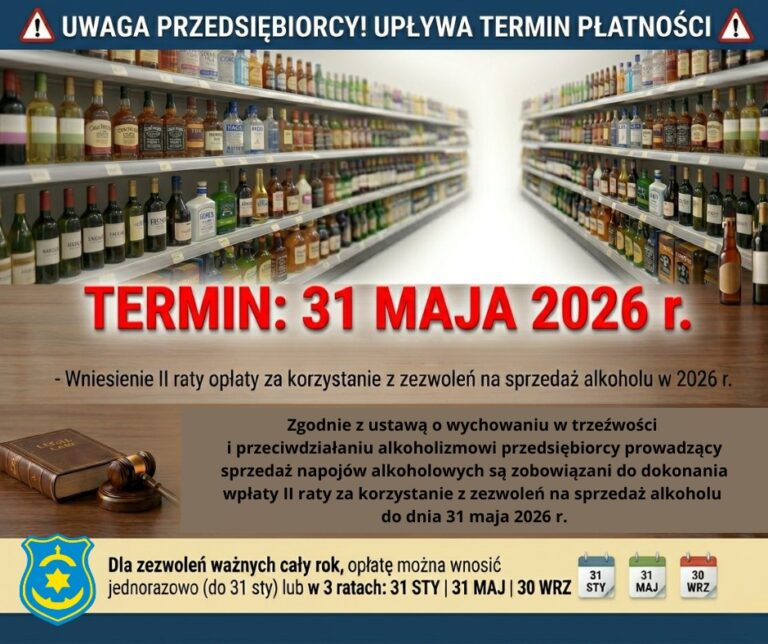 Przedsiębiorco z Kańczugi, nie przegap tej daty! 31 maja mija ważny termin