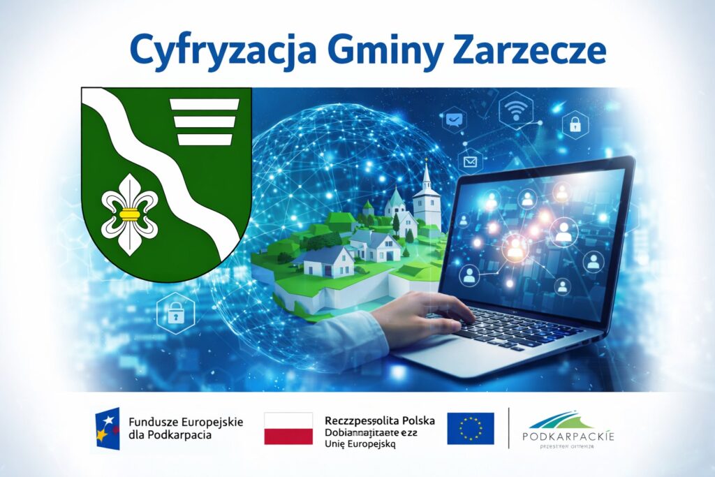 Milionowa dotacja na cyfryzację gminy Zarzecze