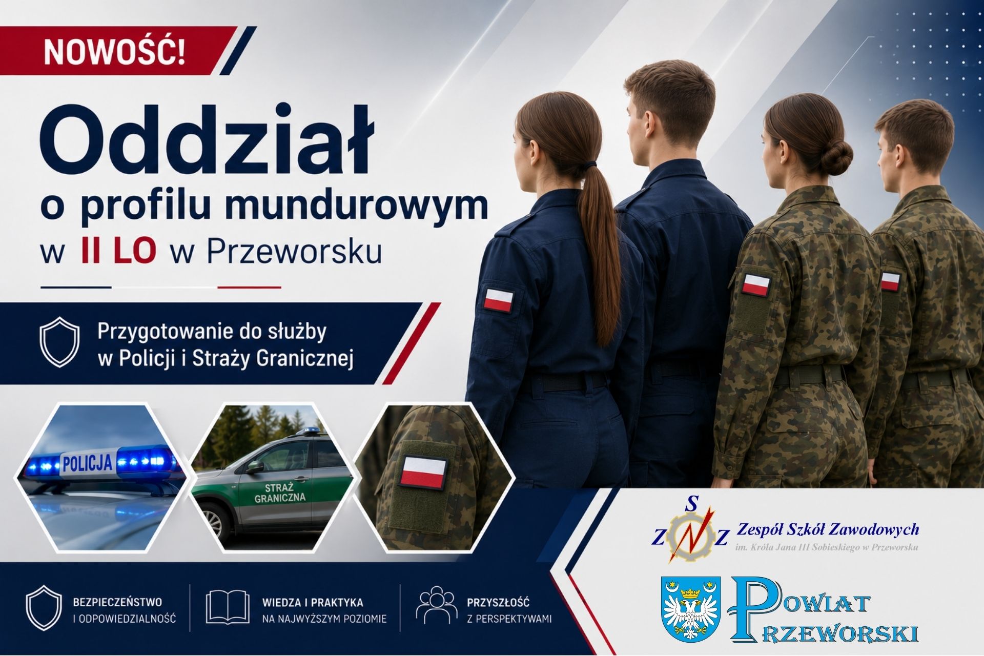 Lokalna Gazeta Internetowa 38 Nowy Profil Mundurowy W Ii Lo W Przeworsku. Współpraca Z Policją I Strażą Graniczną