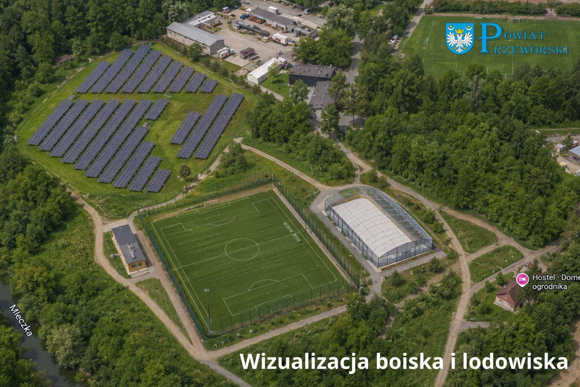 Lokalna Gazeta Internetowa 1 Lodowisko Zasilane Słońcem I Całoroczne Boisko. Starosta Dariusz Łapa Zdradza Wielkie Plany Dla Powiatu
