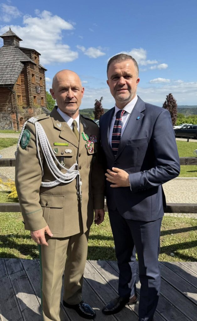 Starosta Przeworski Na 35-Leciu Bieszczadzkiego Oddziału Straży Granicznej W Lutowiskach