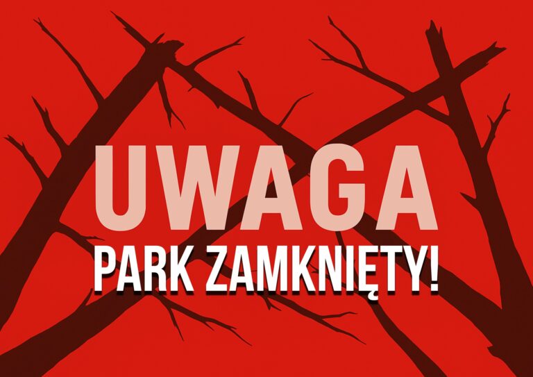 Park w Przeworsku zamknięty