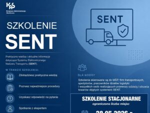 KAS organizuje bezpłatne szkolenia z systemu SENT